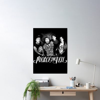 Funny Man Pierce The Veil Retro Vintage Poster Official Pierce The Veil Merch