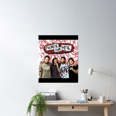 Pierce The Veil  Art Poster Official Pierce The Veil Merch