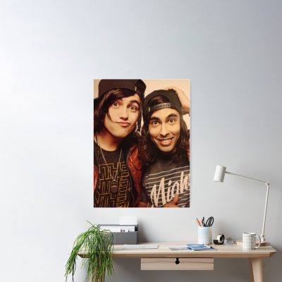 Kellin Quinn And Vic Fuentes Poster Official Pierce The Veil Merch