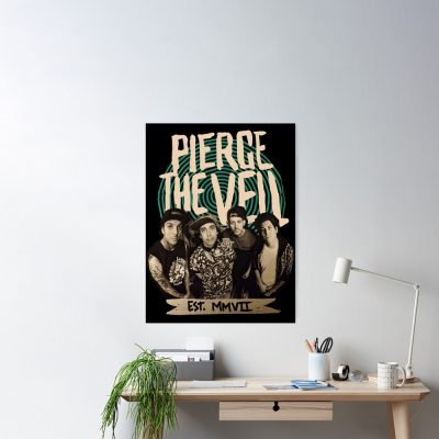 Pierce The Veil Retro Poster Official Pierce The Veil Merch