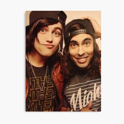 Kellin Quinn And Vic Fuentes Poster Official Pierce The Veil Merch