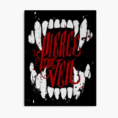 Pierce The Veil Red Poster Official Pierce The Veil Merch