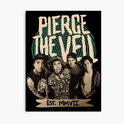 Pierce The Veil Retro Poster Official Pierce The Veil Merch