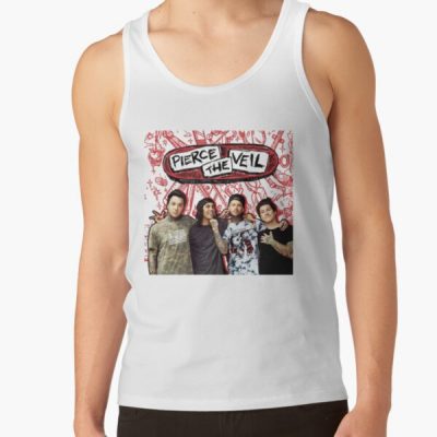 Pierce The Veil  Art Tank Top Official Pierce The Veil Merch