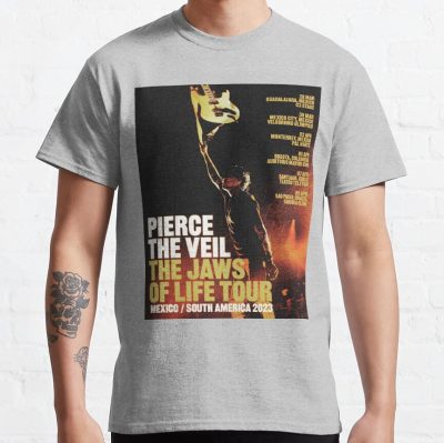 Live Pierce The Jaws Of Life Veil Tour 2023 T-Shirt Official Pierce The Veil Merch