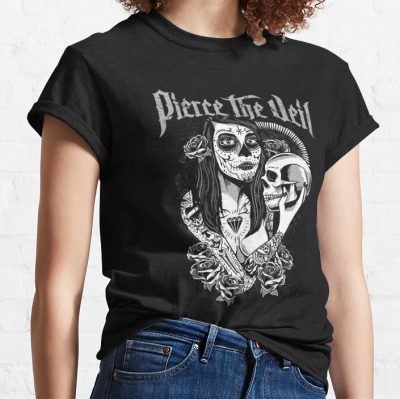 Gift For Men The Veil Of Metalcore Design  Retro Vintage T-Shirt Official Pierce The Veil Merch