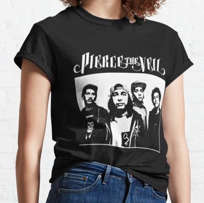 Beautiful Model Pierce The Veil Gift For Fan T-Shirt Official Pierce The Veil Merch