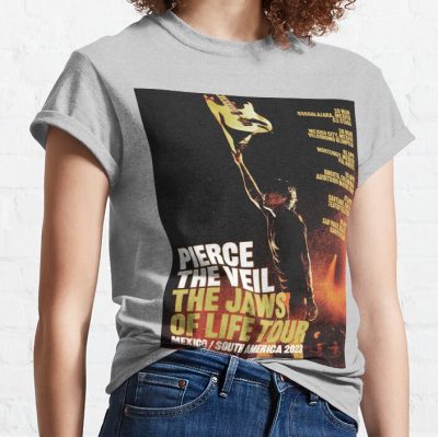 Live Pierce The Jaws Of Life Veil Tour 2023 T-Shirt Official Pierce The Veil Merch