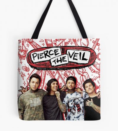 Pierce The Veil Art Tote Bag Official Pierce The Veil Merch
