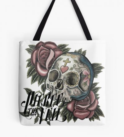 Pierce The Veil Skull Tote Bag Official Pierce The Veil Merch