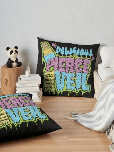 Pierce The Veil Throw Pillow Official Pierce The Veil Merch