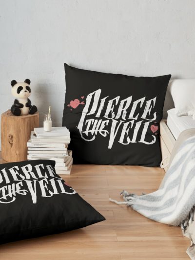 Pierce The Veil Throw Pillow Official Pierce The Veil Merch