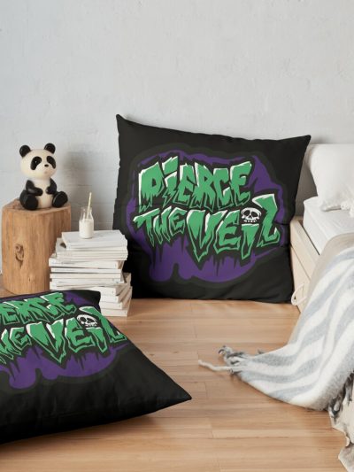 Pierce The Veil Throw Pillow Official Pierce The Veil Merch