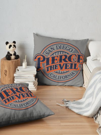 Pierce The Veil Throw Pillow Official Pierce The Veil Merch