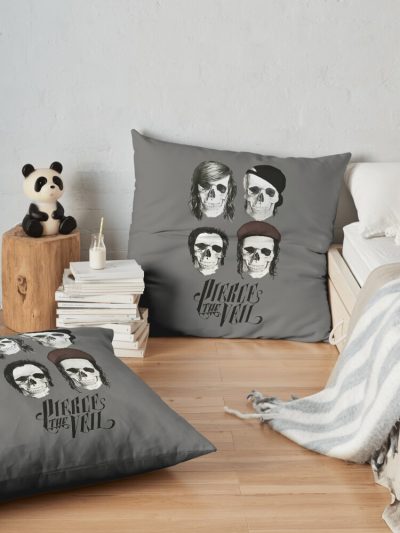 Pierce The Veil Throw Pillow Official Pierce The Veil Merch