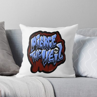 Red Purple Of Pierce The Veil Best Selling Design, Throw Pillow Official Pierce The Veil Merch