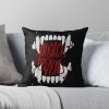 Pierce The Veil Red Throw Pillow Official Pierce The Veil Merch