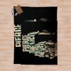 Pierce The Veil Retro Throw Blanket Official Pierce The Veil Merch