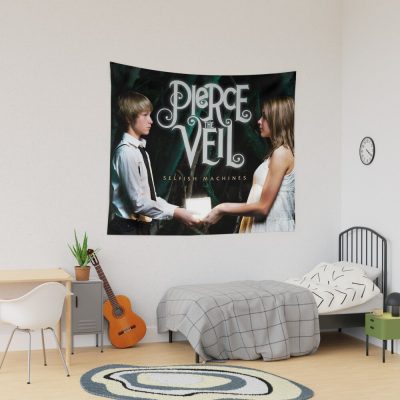 Pierce The Veil Romantic Memories Art Tapestry Official Pierce The Veil Merch